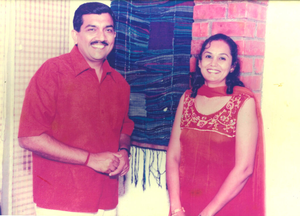 Mrs. Shalini Goplani with Sanjeev Kapoor